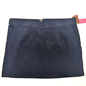 Xhilaration Blue‎ Mini Pencil Skirt Navy Corduroy Women's XL NWT